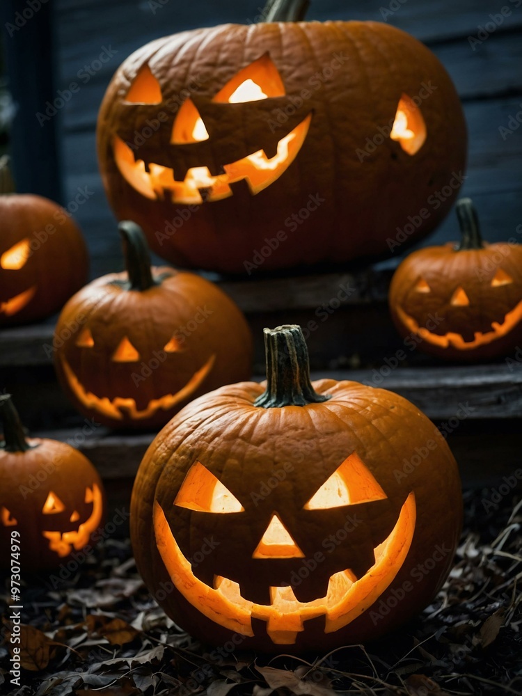 Jack-o'-lantern for Halloween Jack-o'-lantern for Halloween