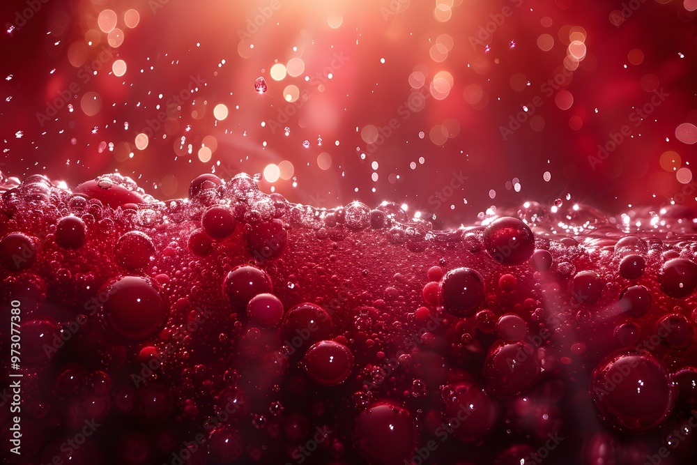 Abstract splashing of red wine Abstract splashing of red wine