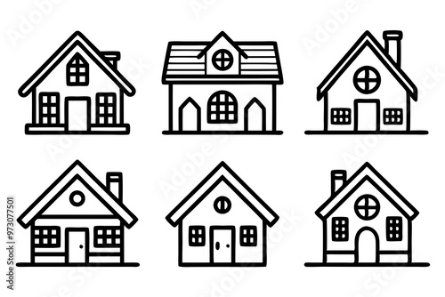 house icon, vector house ICON, logo, simple ,line art home icon, building house icon