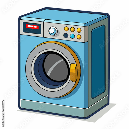 washing machine vector