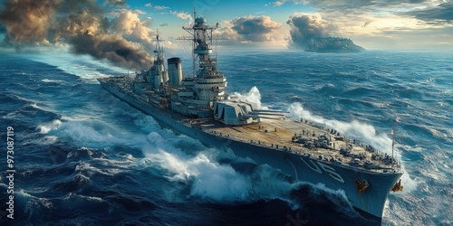 The USS Indianapolis’ crew members engaged in daily life aboard, providing a glimpse into ship life