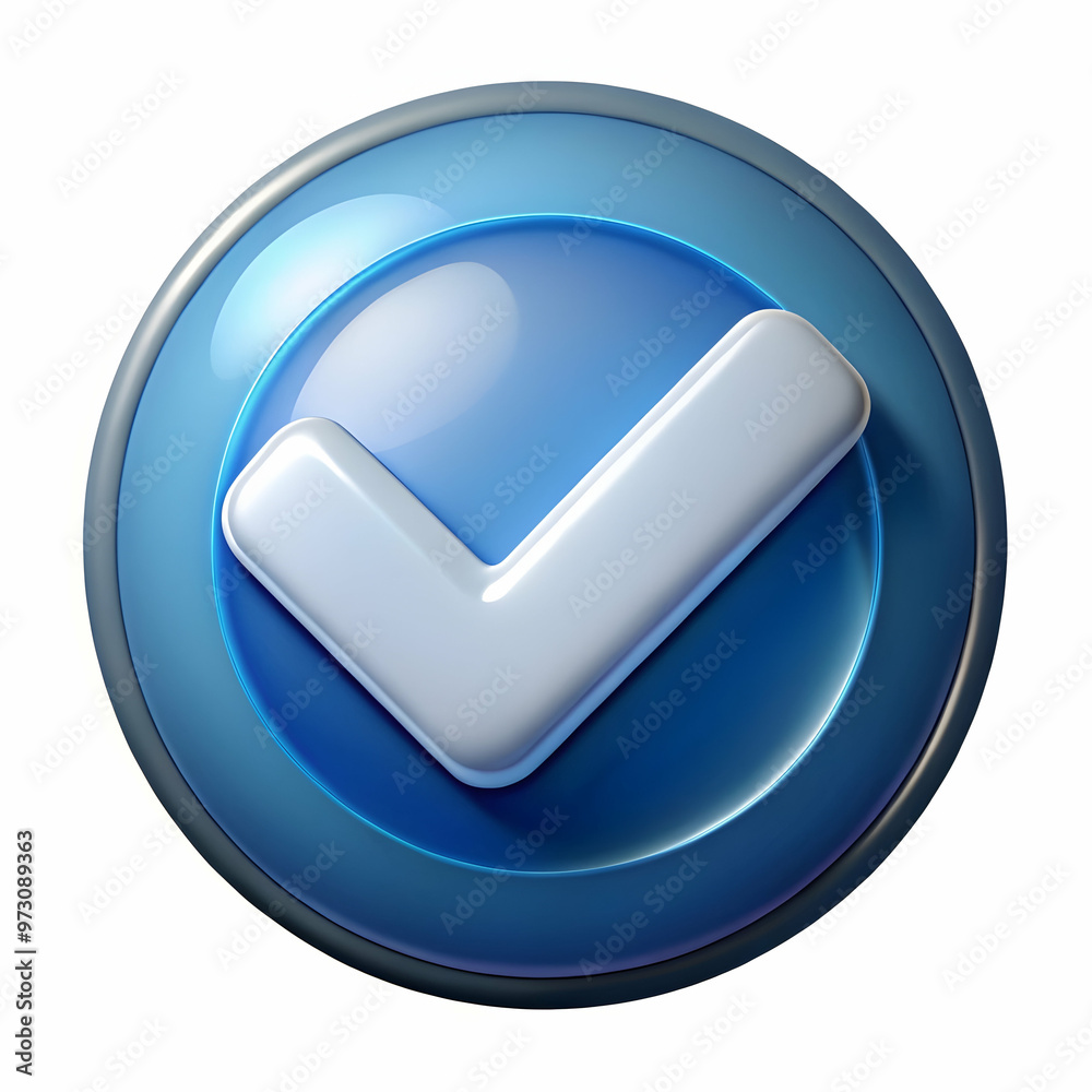 recommendation check icon glass effect recommendation check icon glass effect