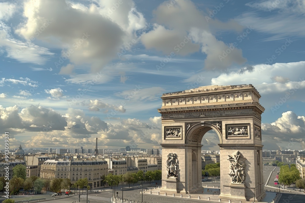 Paris 2024 Olympic Games - Fireworks and Celebration. Beautiful simple AI generated image Paris 2024 Olympic Games - Fireworks and Celebration. Beautiful simple AI generated image