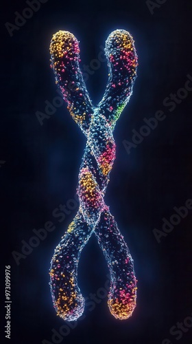 Telomere formation base pair, telomere formation at the ends of chromosomes with base pair accuracy photo