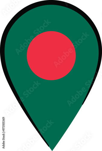 Bangladeshi Flag Pin Free Download Bangladeshi Flag Pin - GFXLoad