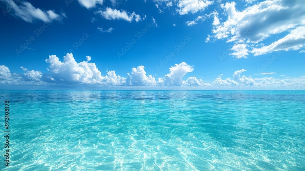 Serene Panoramic View of Remote Beach with Rocky Cliffs and Gentle Waves Serene Panoramic View of Remote Beach with Rocky Cliffs and Gentle Waves