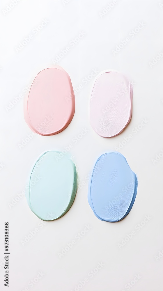Pastel Colored Paint Strokes on White Background, Abstract Image, Texture, Pattern Background, Wallpaper, Cover and Screen of Smartphone, PC, Laptop, 9:16 and 16:9 Format Pastel Colored Paint Strokes on White Background, Abstract Image, Texture, Pattern Background, Wallpaper, Cover and Screen of Smartphone, PC, Laptop, 9:16 and 16:9 Format