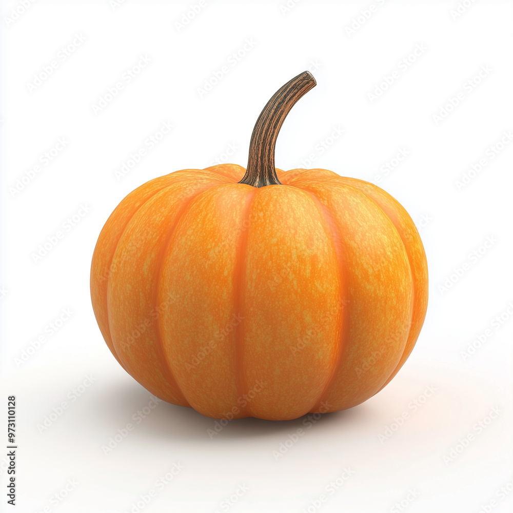 Obraz premium pumpkin isolated on white background