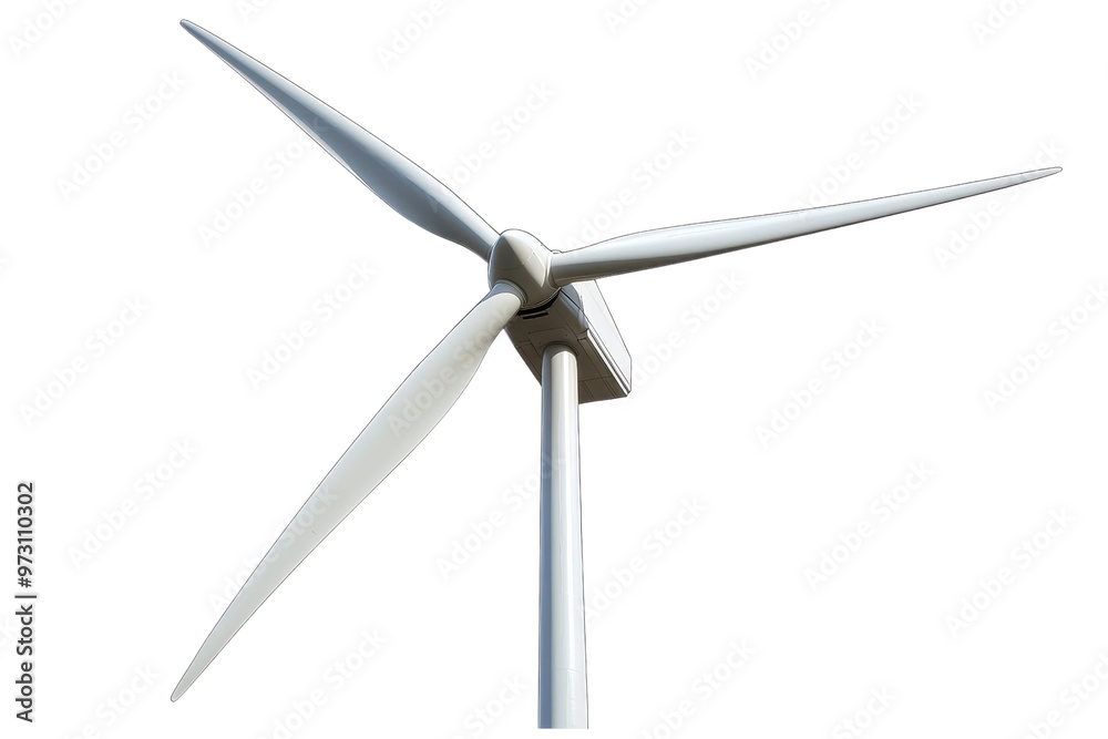 Close-up image of a wind turbine isolated on a transparent background. symbolizing renewable energy and sustainability. Close-up image of a wind turbine isolated on a transparent background. symbolizing renewable energy and sustainability.