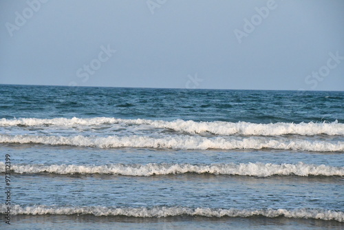 Waves on the Clonea Beach, Clonea, Dungarvan, Co. Waterford, Ireland photo