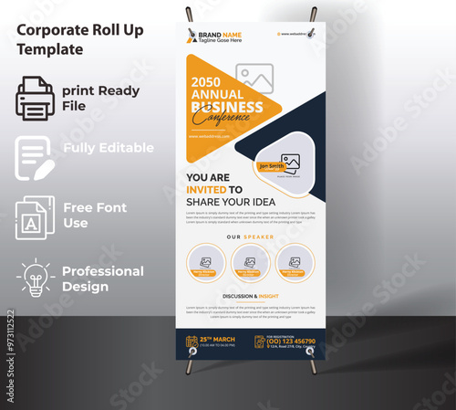 Conference Roll Up Banner