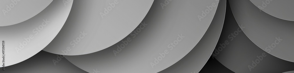 A minimalist monochromatic abstract background featuring overlapping circles and curves in varying shades of gray, creating a refined and modern visual. A minimalist monochromatic abstract background featuring overlapping circles and curves in varying shades of gray, creating a refined and modern visual.