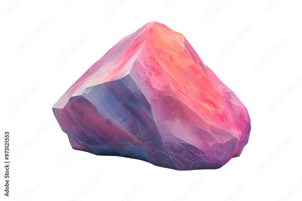 Vibrant, multifaceted gemstone with purple, pink, and blue hues. Perfect for jewelry design, geology studies, and artistic inspiration. Vibrant, multifaceted gemstone with purple, pink, and blue hues. Perfect for jewelry design, geology studies, and artistic inspiration.