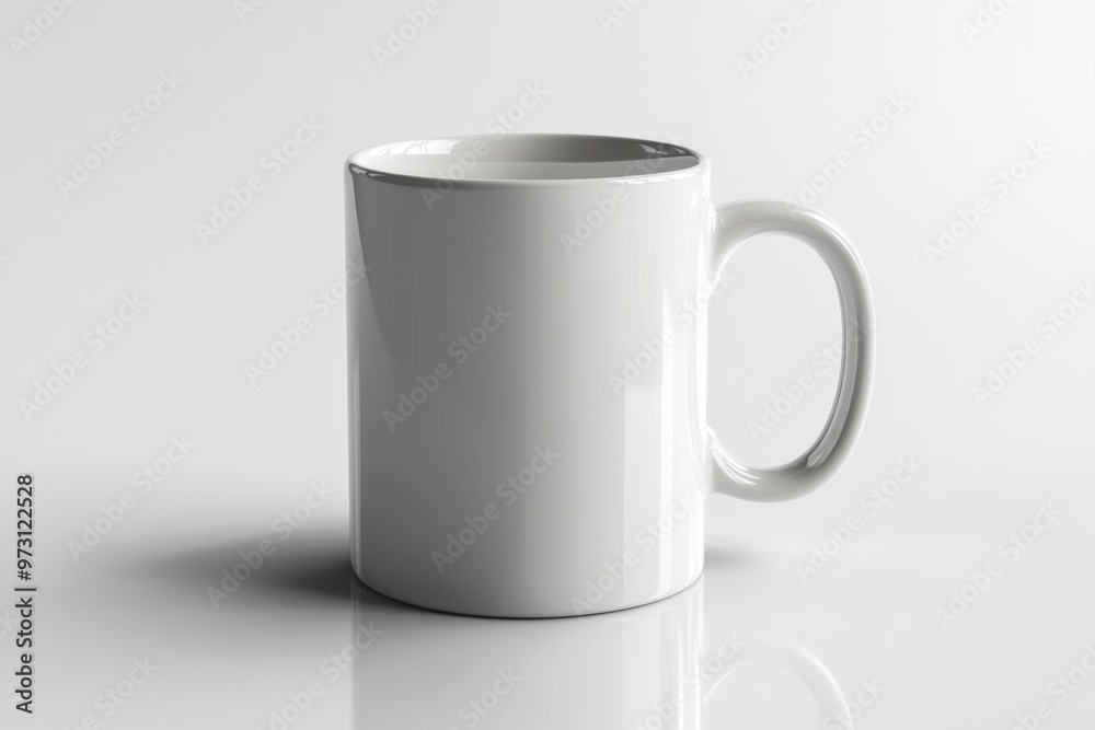 Coffee Mug Mockup on Isolated Background created with Generative AI Coffee Mug Mockup on Isolated Background created with Generative AI