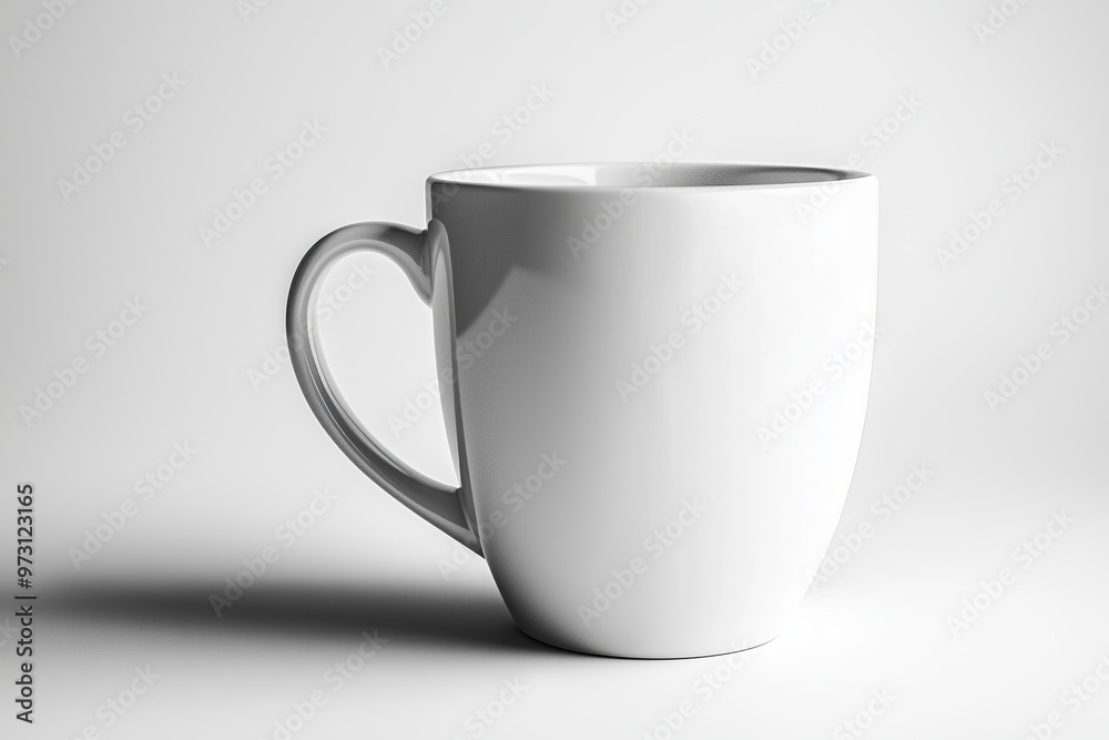 Coffee Mug Mockup on Isolated Background created with Generative AI Coffee Mug Mockup on Isolated Background created with Generative AI