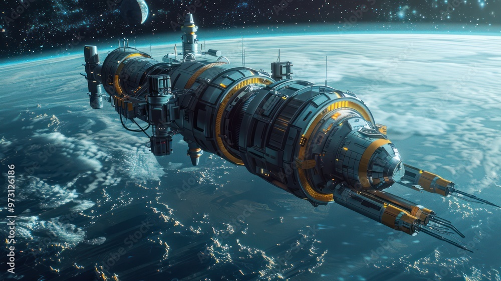 Spacecraft Orbiting Earth Spacecraft Orbiting Earth
