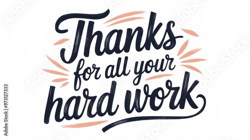 Artistic Typography: Gratitude Message Design