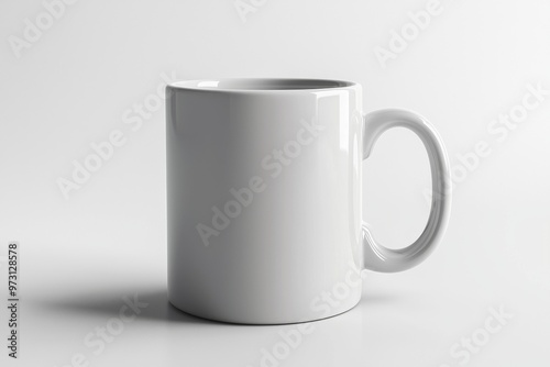 Coffee Mug Mockup on Isolated Background created with Generative AI