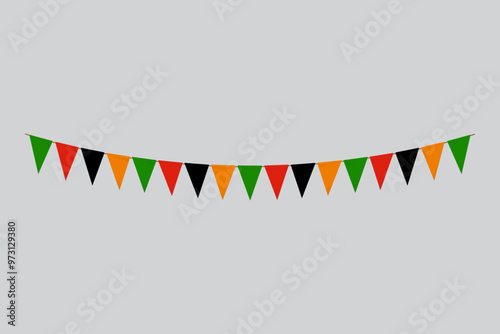 Albania ribbon flag