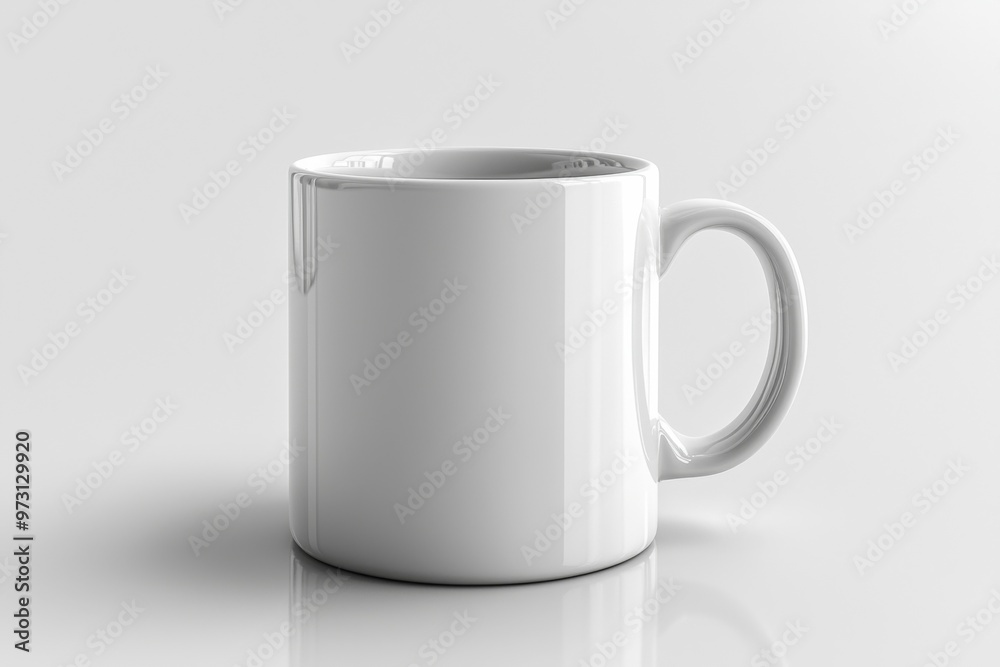 Coffee Mug Mockup on Isolated Background created with Generative AI Coffee Mug Mockup on Isolated Background created with Generative AI