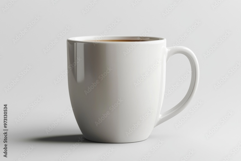 Coffee Mug Mockup on Isolated Background created with Generative AI Coffee Mug Mockup on Isolated Background created with Generative AI