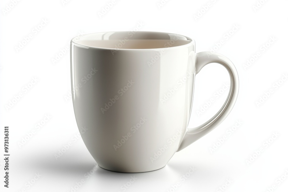 Coffee Mug Mockup on Isolated Background created with Generative AI Coffee Mug Mockup on Isolated Background created with Generative AI