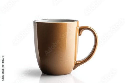 Coffee Mug Mockup on Isolated Background created with Generative AI