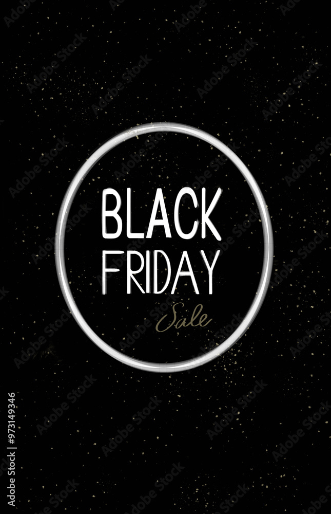 Black Friday written text. Elegant sales banner. Black Friday written text. Elegant sales banner.
