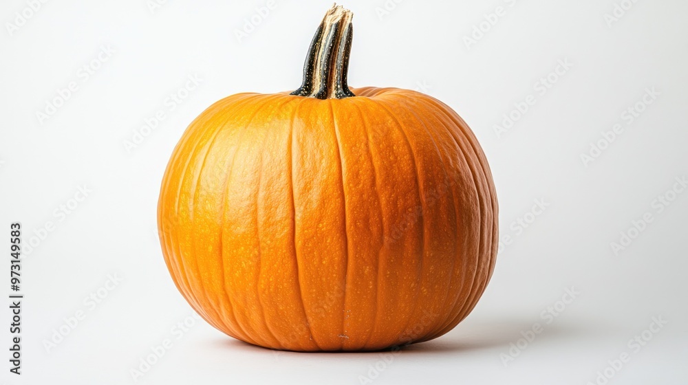 A vibrant orange pumpkin with a textured surface, ideal for autumn decorations or cooking. A vibrant orange pumpkin with a textured surface, ideal for autumn decorations or cooking.