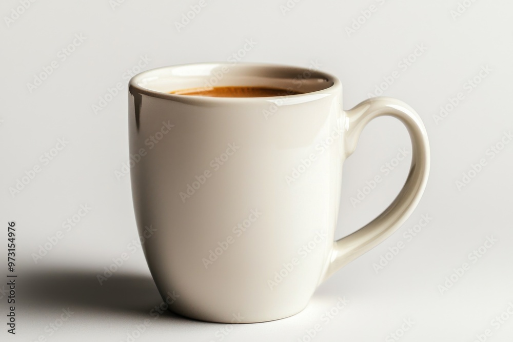 Coffee Mug Mockup on Isolated Background created with Generative AI Coffee Mug Mockup on Isolated Background created with Generative AI