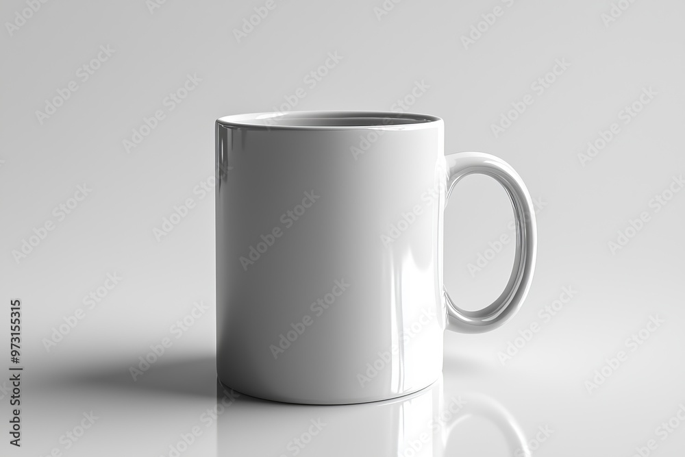 Coffee Mug Mockup on Isolated Background created with Generative AI Coffee Mug Mockup on Isolated Background created with Generative AI