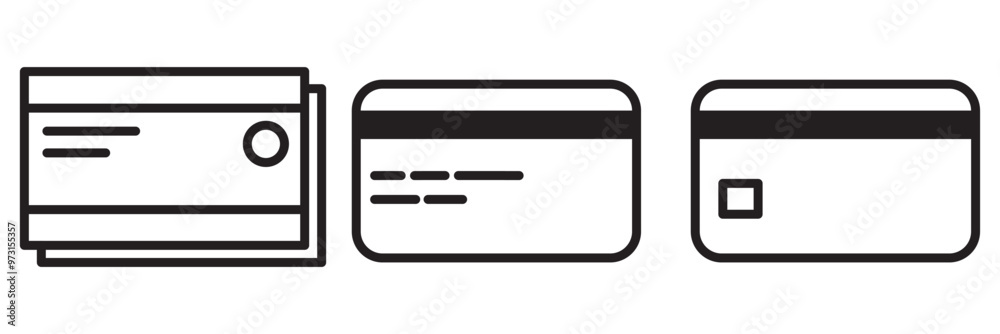 atm card vector design in modern style, card for online payment and cash withdrawal, abstract vector set on a white background atm card vector design in modern style, card for online payment and cash withdrawal, abstract vector set on a white background