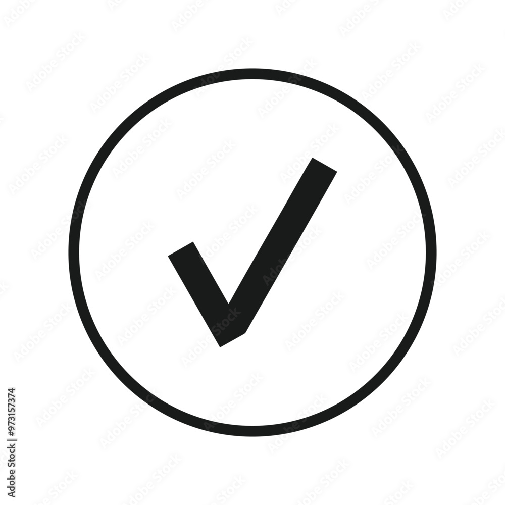 Check list, check mark, Check item, check mark icon vector logo template Check list, check mark, Check item, check mark icon vector logo template