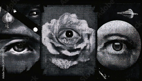 face of a person with a mask
