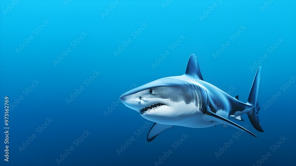 shark in the sea shark in the sea