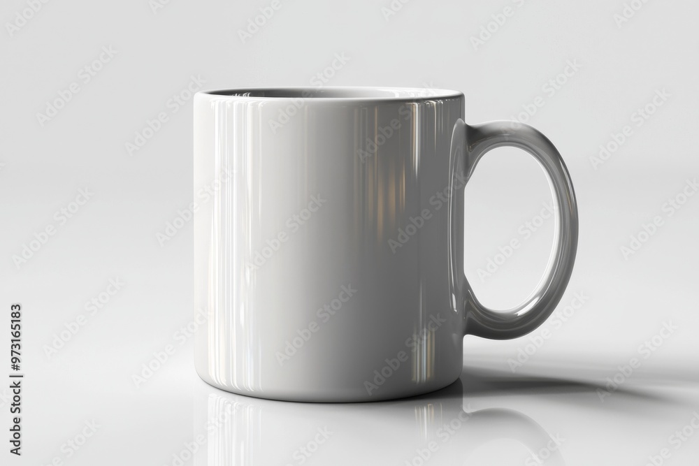 Coffee Mug Mockup on Isolated Background created with Generative AI Coffee Mug Mockup on Isolated Background created with Generative AI