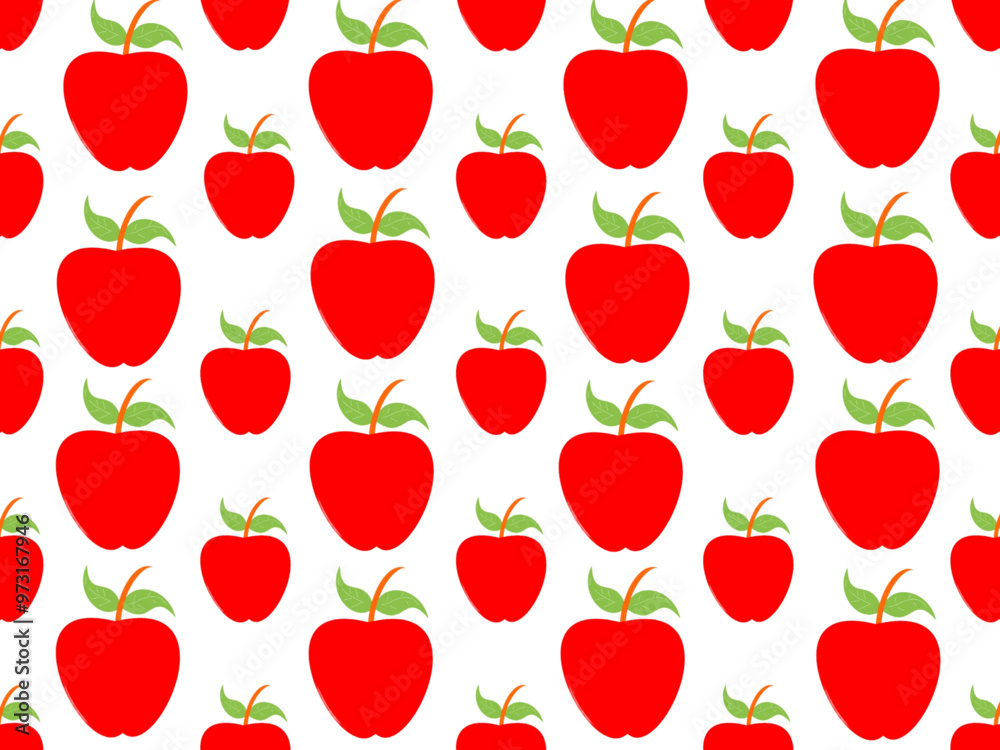 seamless pattern with apple seamless pattern with apple