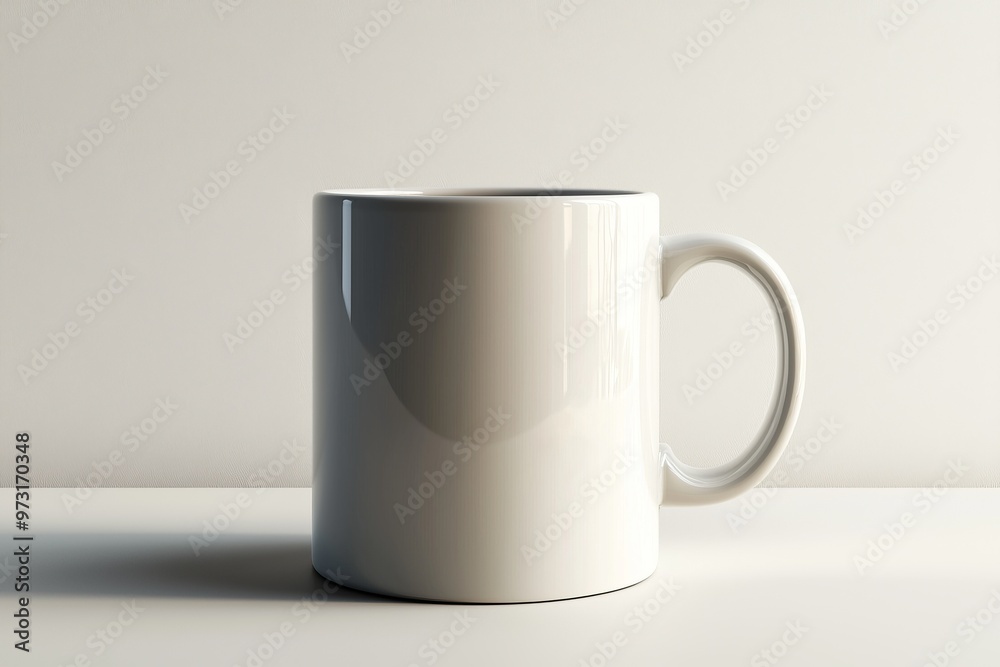 Coffee Mug Mockup on Isolated Background created with Generative AI Coffee Mug Mockup on Isolated Background created with Generative AI