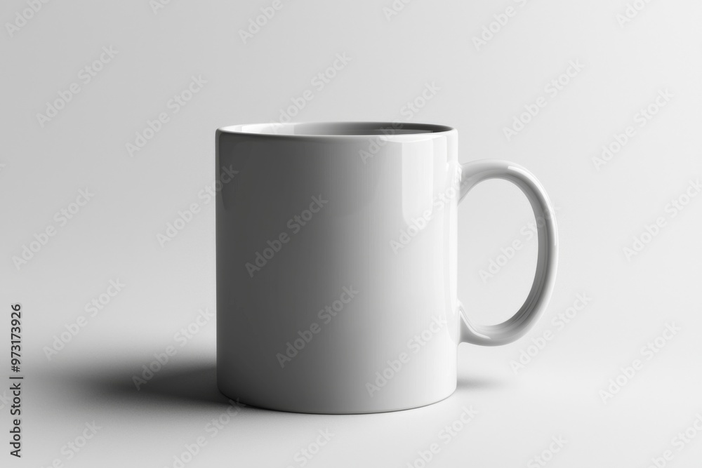 Coffee Mug Mockup on Isolated Background created with Generative AI Coffee Mug Mockup on Isolated Background created with Generative AI