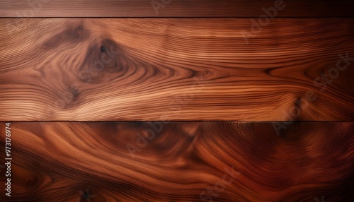 Polished wood premium background with depth of field for a warm and rich aesthetic