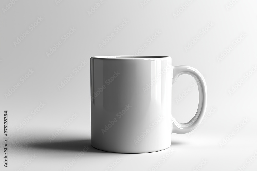 Coffee Mug Mockup on Isolated Background created with Generative AI Coffee Mug Mockup on Isolated Background created with Generative AI