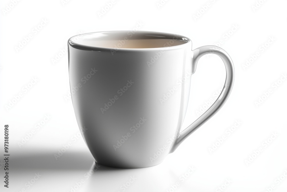 Coffee Mug Mockup on Isolated Background created with Generative AI Coffee Mug Mockup on Isolated Background created with Generative AI