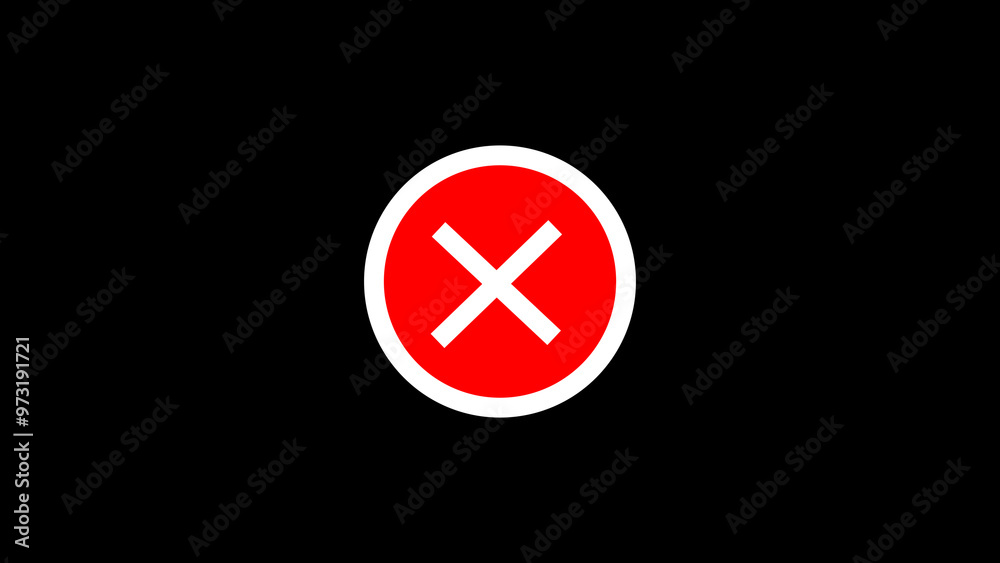 Red cross x sign. Cross animated on black screen .Red X sign icon in round. Wrong mark collection. Red cross X symbol. Red grunge X icon. Red cross x sign. Cross animated on black screen .Red X sign icon in round. Wrong mark collection. Red cross X symbol. Red grunge X icon.