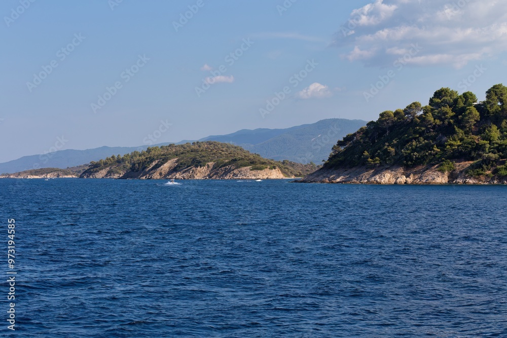 islands in the sea On the Sithonia peninsula - Greece islands in the sea On the Sithonia peninsula - Greece