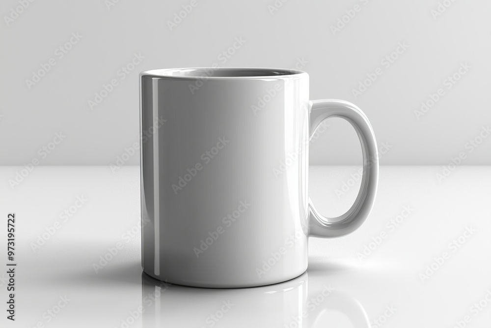 Coffee Mug Mockup on Isolated Background created with Generative AI Coffee Mug Mockup on Isolated Background created with Generative AI