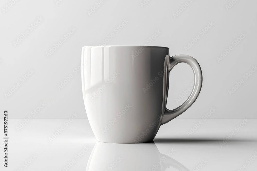Coffee Mug Mockup on Isolated Background created with Generative AI Coffee Mug Mockup on Isolated Background created with Generative AI