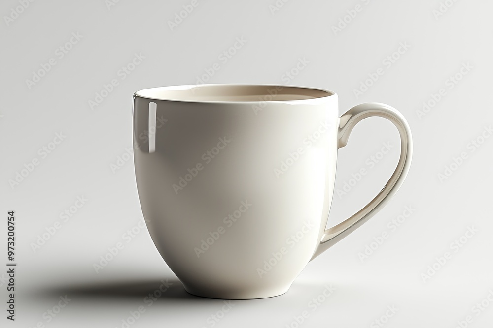 Coffee Mug Mockup on Isolated Background created with Generative AI Coffee Mug Mockup on Isolated Background created with Generative AI