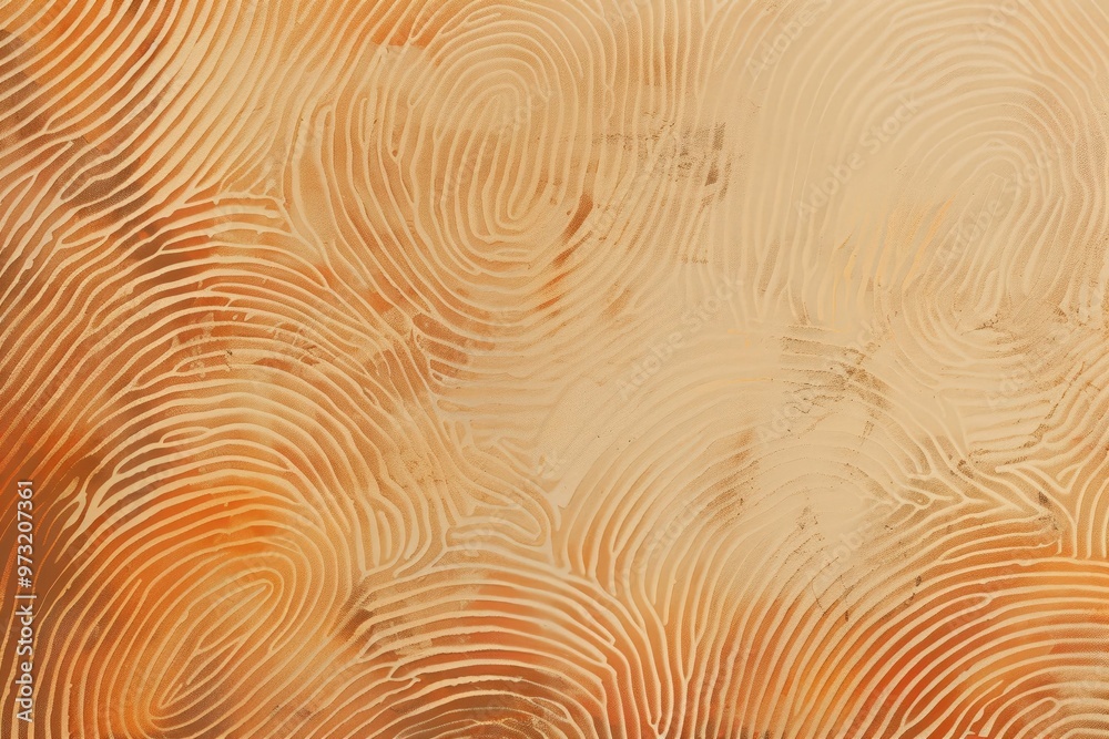 Multi-colored fingerprints on a white background. Beautiful simple AI generated image Multi-colored fingerprints on a white background. Beautiful simple AI generated image