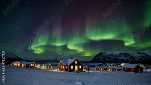 Northern Lights Festival in Tromsø, Norway, showcasing stunning auroras.