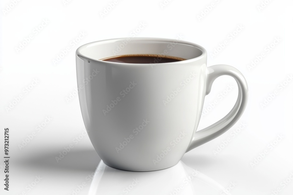 Coffee Mug Mockup on Isolated Background created with Generative AI Coffee Mug Mockup on Isolated Background created with Generative AI